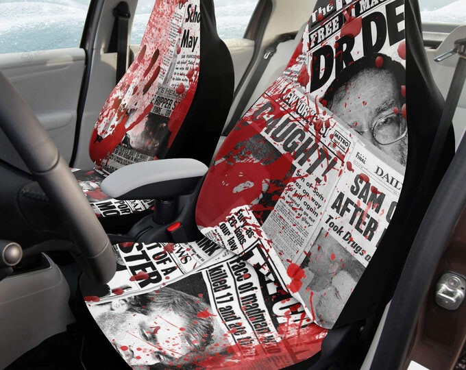 True Crime Car Seat Covers