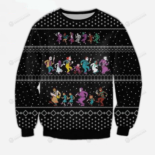 The Horror Christmas Vacation 3d All Over Print Sweater