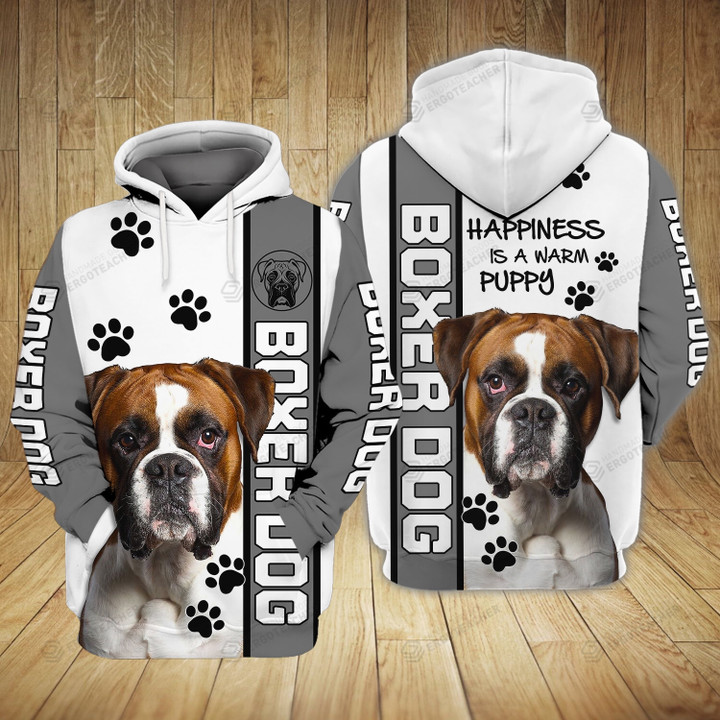 Boxer Dog 3 D Full Print Shirts 49