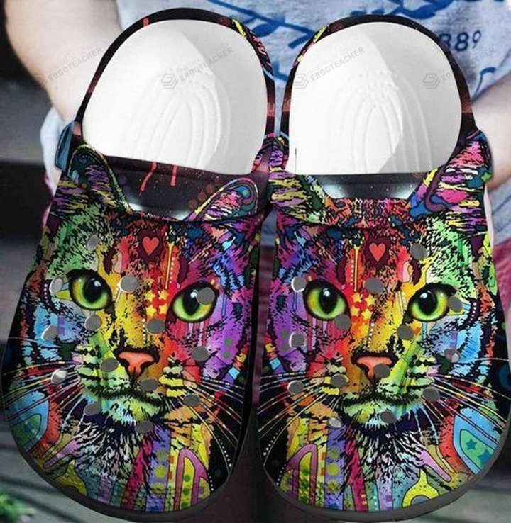 Lgbt Cat Crocs Crocband Clog, Unisex Fashion Style For Women And Men