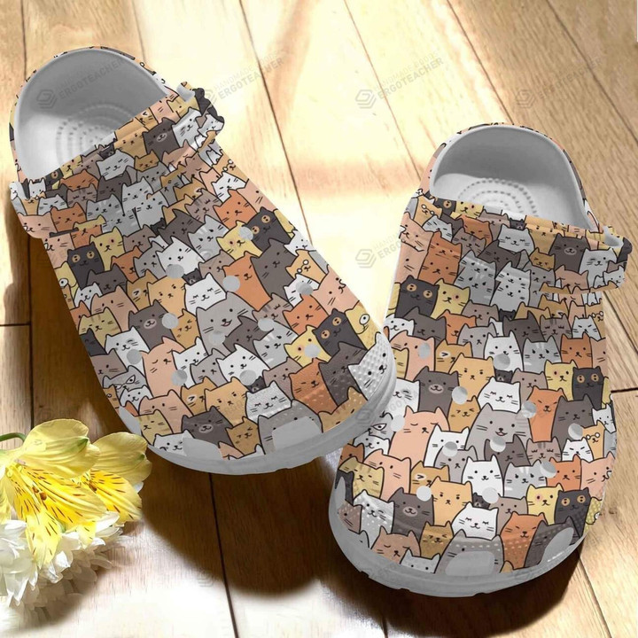 Cat Crocband Crocs Clog, Fashion Style, Unisex Fashion Style For Women And Men