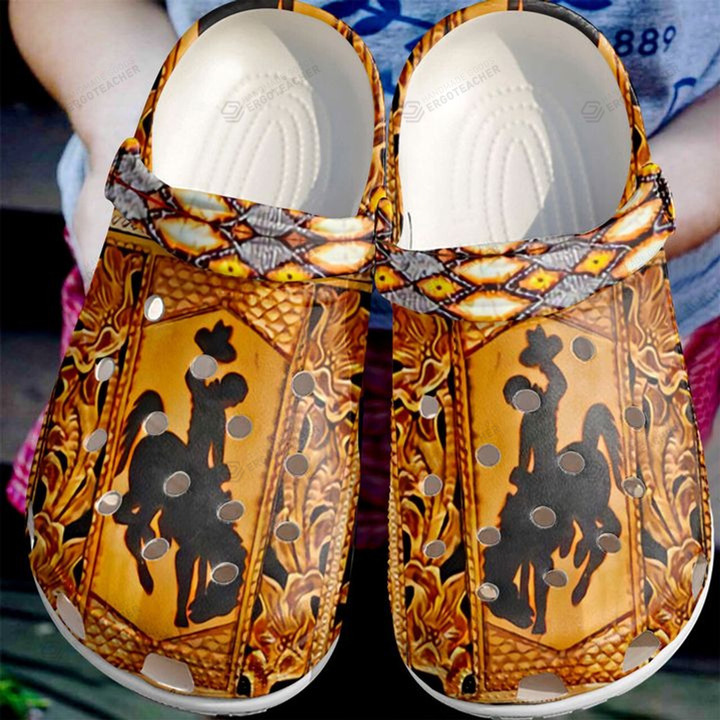 Horse Rodeo Lover Crocs Clog Shoes Crocs Crocband, Unisex Fashion Style For Women And Men