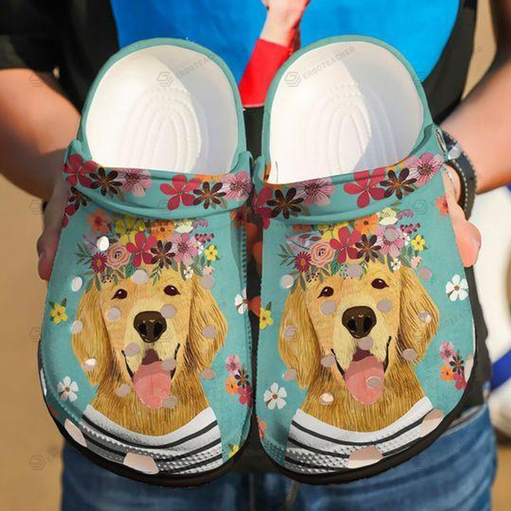 Dog Crocs Crocband Clog, Gift For Lover Dog Crocs Comfy Footwear