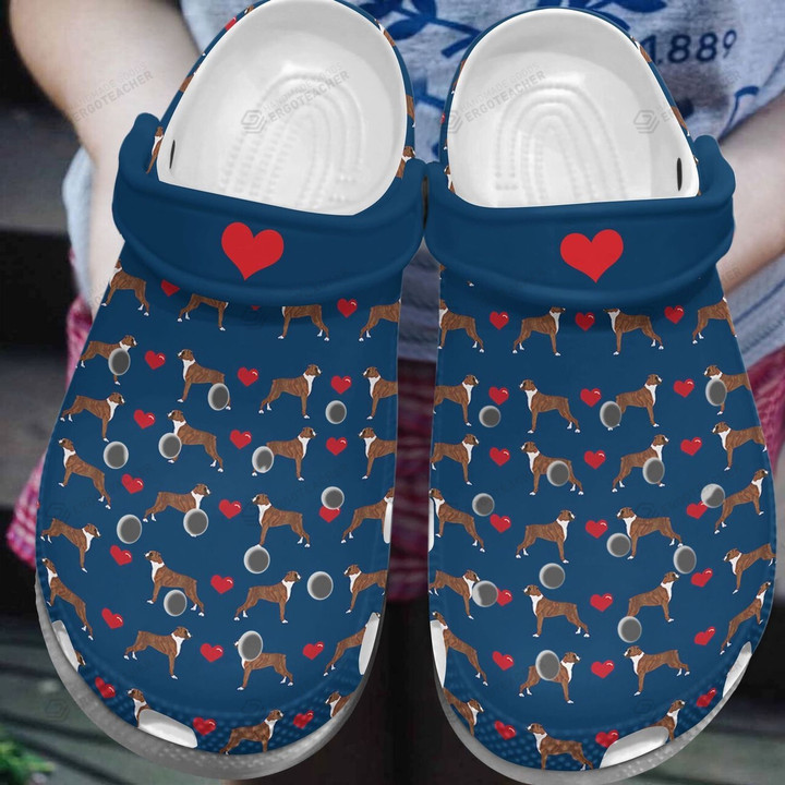 Boxer Crocs Crocband Clogs, Gift For Lover Boxer Crocs Comfy Footwear