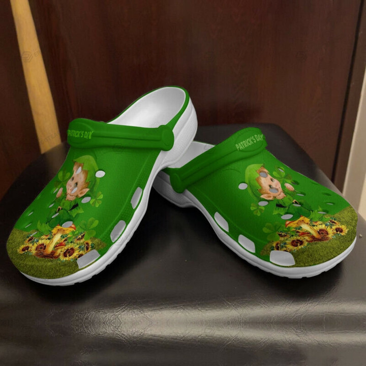 Cute Baby Patrick’S Day Crocs Crocband Clogs, Gift For Lover Cute Baby Patrick’S Day Crocs Comfy Footwear