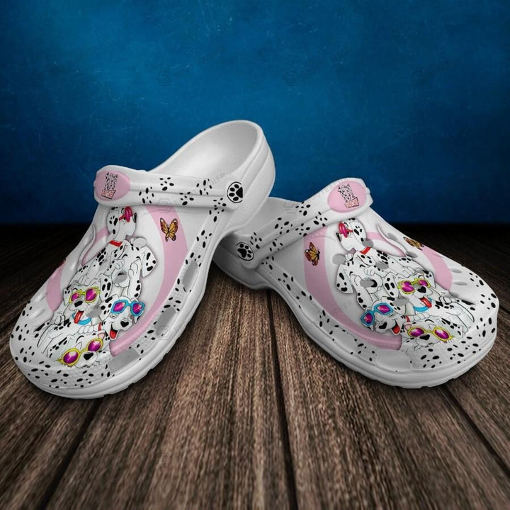 Dalmatians Crocs Crocband Clog, Gift For Lover Dalmatians Crocs Comfy Footwear