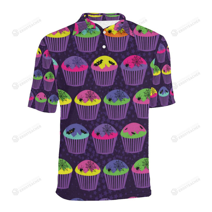Cupcake Halloween Unisex Polo Shirt