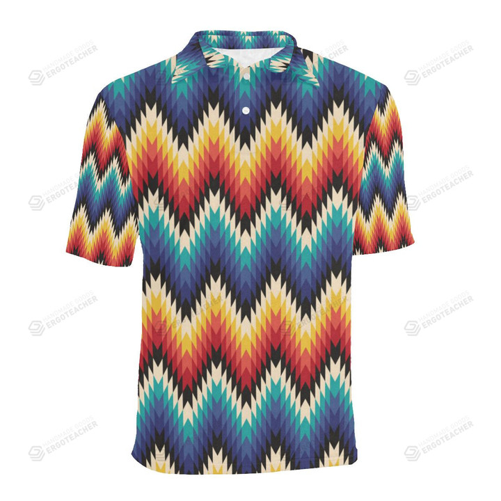 Tribal Aztec Unisex Polo Shirt