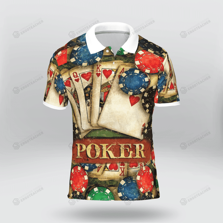 Vintage Poker Polo Shirt