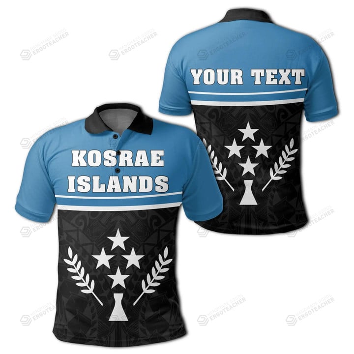 Kosrae Islands Coat Of Arms Polo Shirt