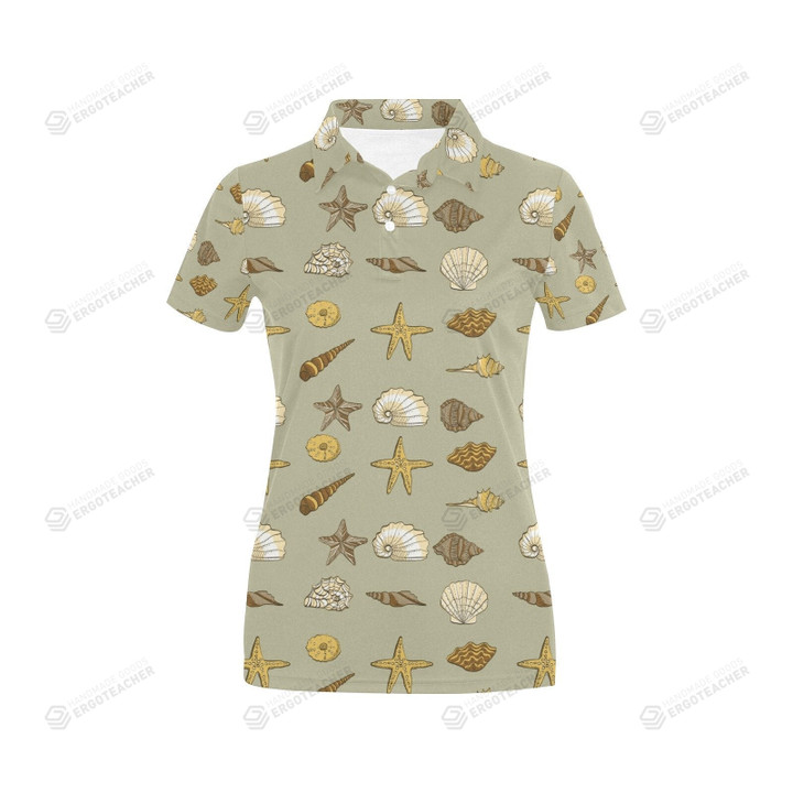 Seashell Beach Polo Shirt
