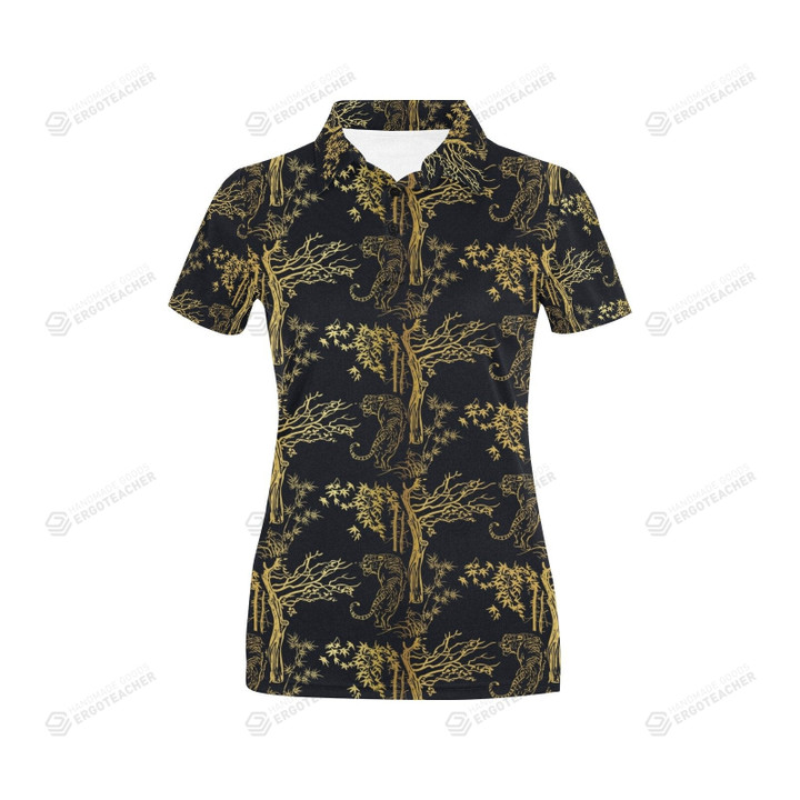 Tiger Gold Unisex Polo Shirt