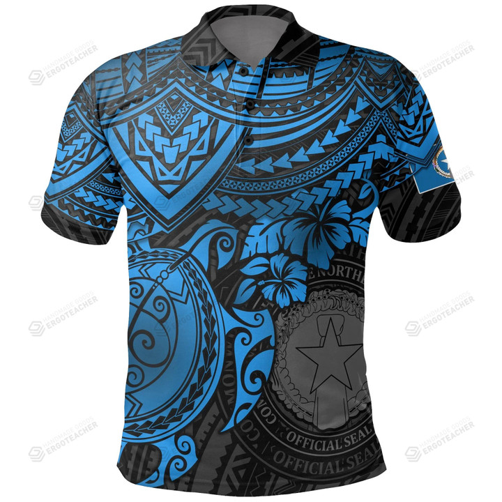 Northern Mariana Islands Polynesian Polo Shirt