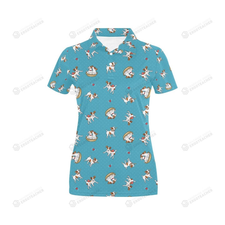 Russell Terriers Unisex Polo Shirt