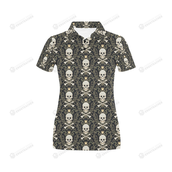 Skull King Unisex Polo Shirt