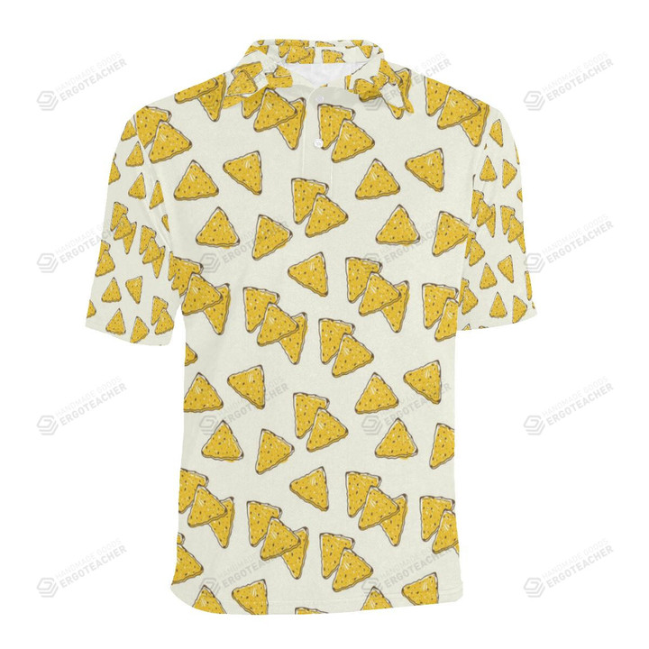 Nachos Pattern Unisex Polo Shirt
