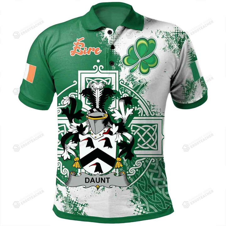 Ireland Daunt Irish Family Crest Polo Shirt
