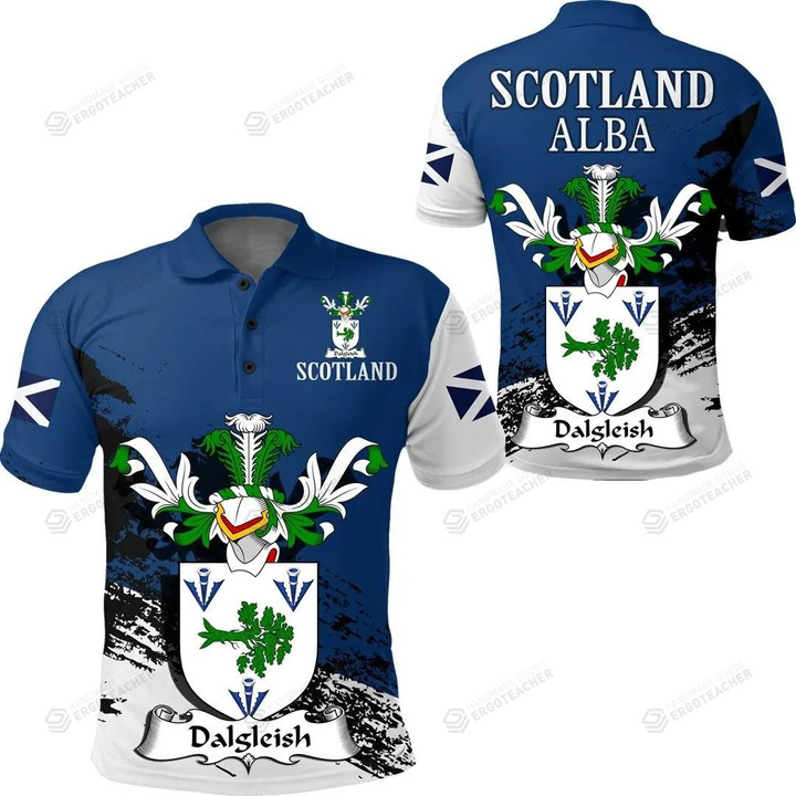 Dalgleish Scottish Family Crest Scotland Special Polo Shirt