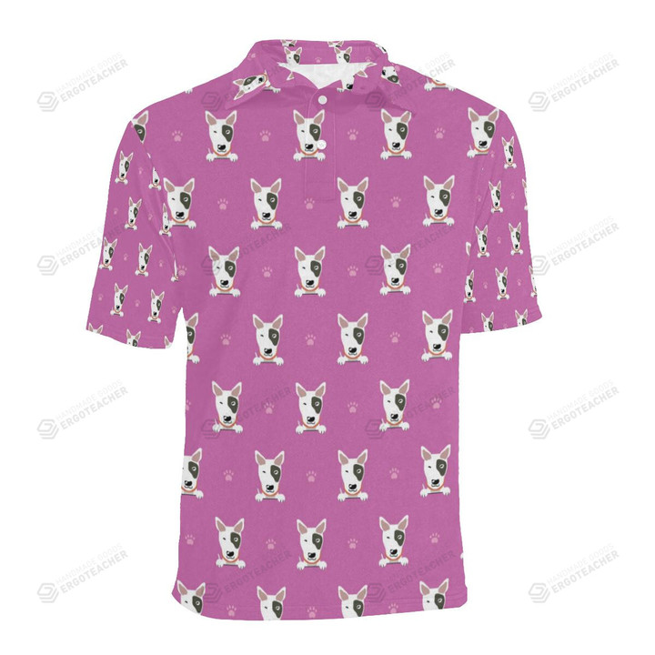 Bull Terrier Happy Unisex Polo Shirt