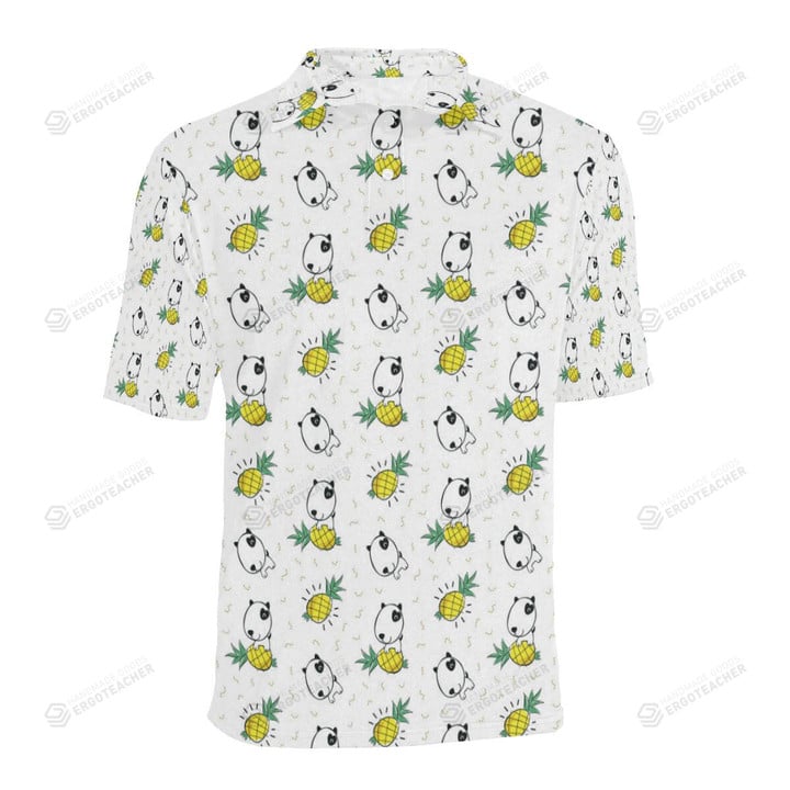 Bull Terriers Pattern Unisex Polo Shirt
