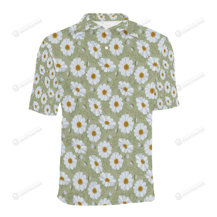 Daisy Yellow Unisex Polo Shirt
