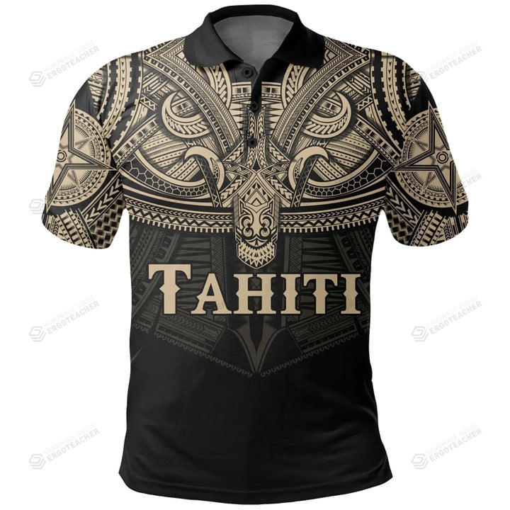 Best Tahiti Polynesian Tattoo Polo Shirt