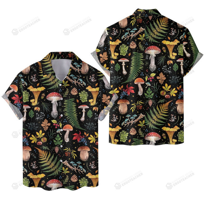 Mushroom Unisex Hawaiian Shirt