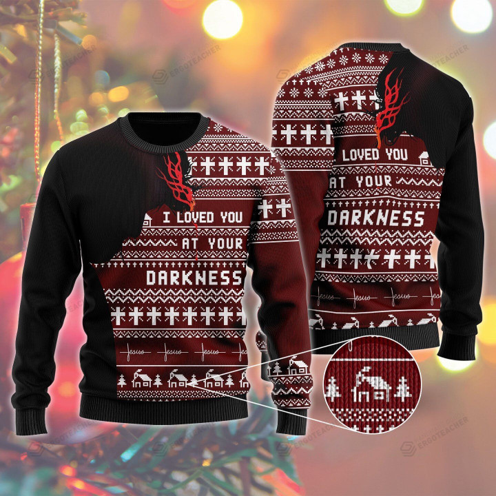 God Is Always Up To You Ugly Christmas Sweater, All Over Print Sweatshirt