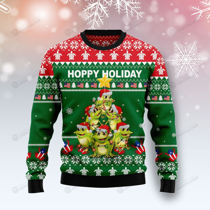 Frog Ugly Christmas Sweater