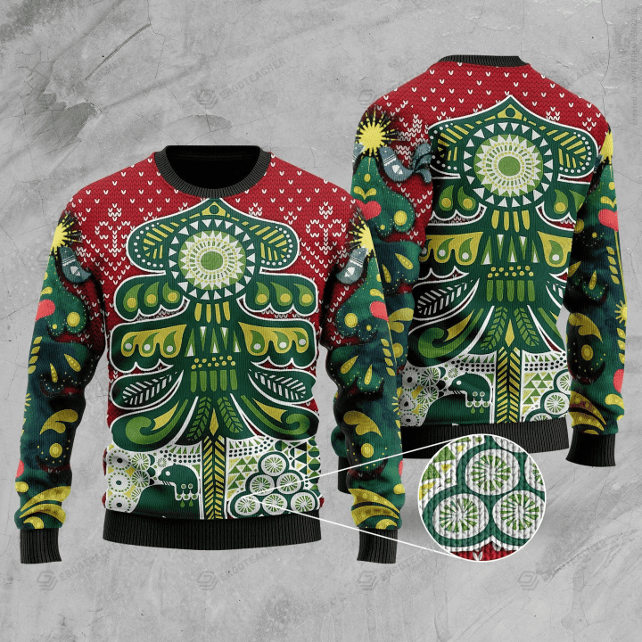 Native American Ugly Christmas Sweater, All Over Print Sweatshirt