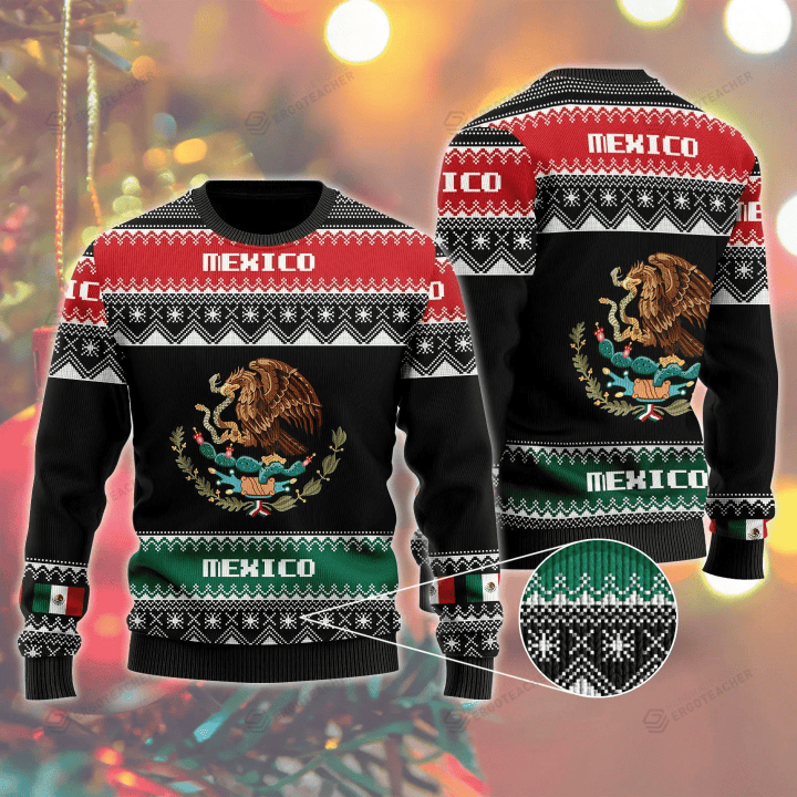 Mexico Ugly Christmas Sweater 3d All Over Print