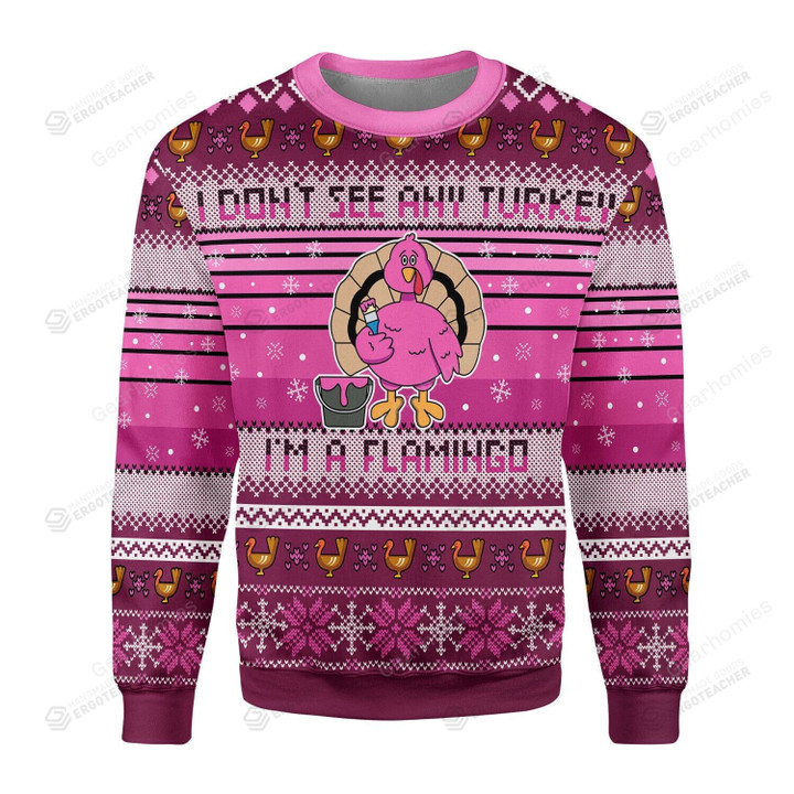 Merry Christmas I’M A Flamingo Ugly Sweater