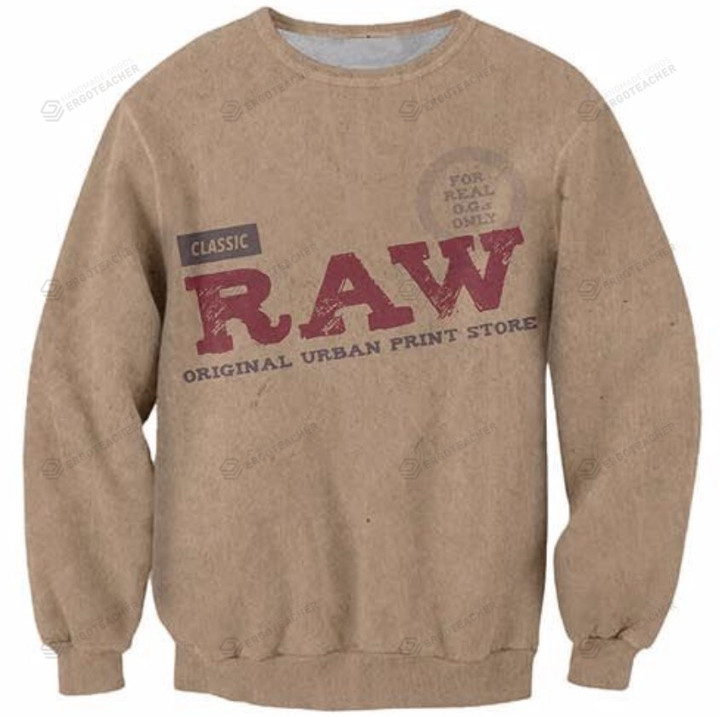 Raw Paper 3d Ugly Sweater
