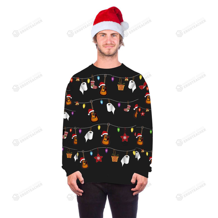 Christmas Ugly Christmas Sweater, All Over Print Sweatshirt