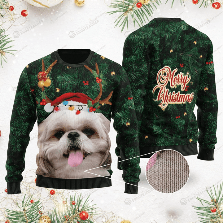 Merry Christmas For Unisex Ugly Christmas Sweater, All Over Print Sweatshirt