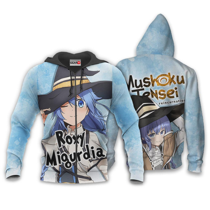 Roxy Migurdia Hoodie Custom Mushoku Tensei Anime Merch Clothes