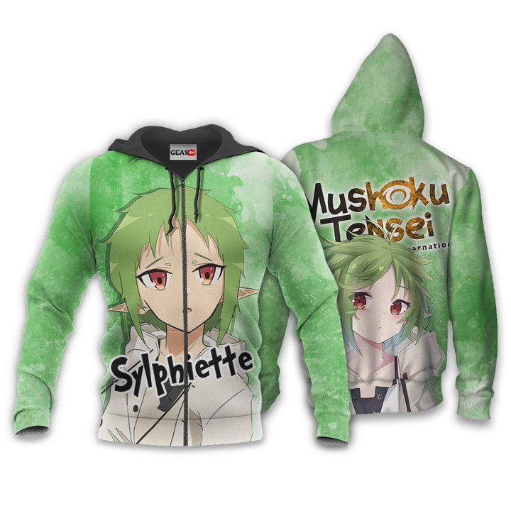 Sylphiette Hoodie Custom Mushoku Tensei Anime Merch Clothes
