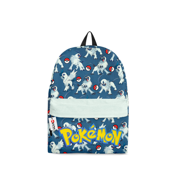 Absol Backpack Custom Pokemon Anime Bag Gifts Ideas for Otaku