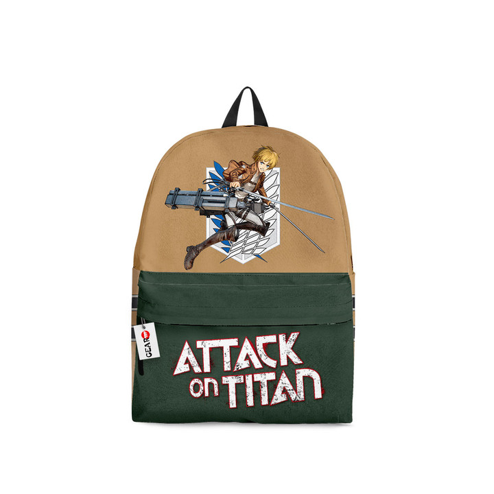Armin Arlert Backpack Custom Attack On Titan Anime Bag Gift For Fans