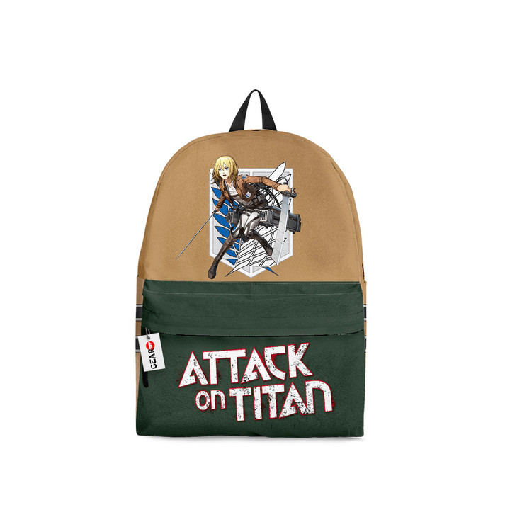 Krista Lenz Backpack Custom Attack On Titan Anime Bag