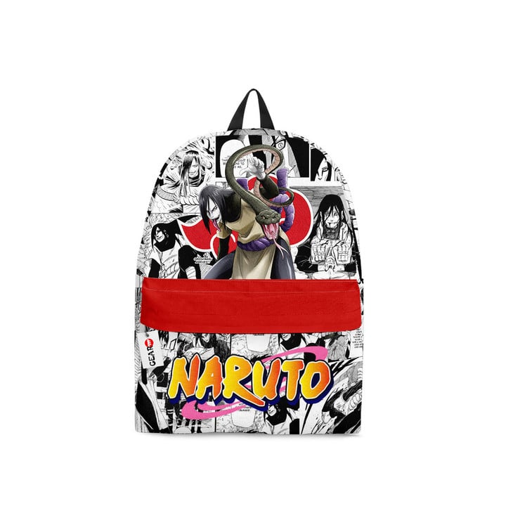Orochimaru Backpack Custom NRT Anime Bag Manga Style