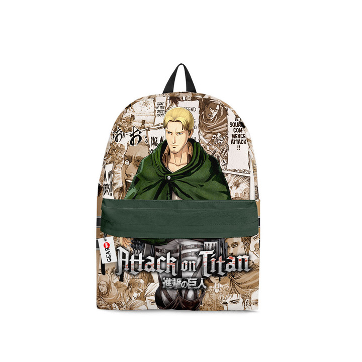 Erwin Smith Backpack Custom Attack on Titan Anime Bag Manga Style