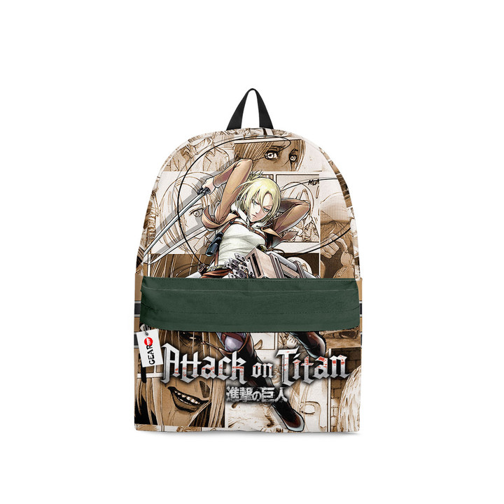 Annie Leonhart Backpack Custom Attack on Titan Anime Bag Manga Style