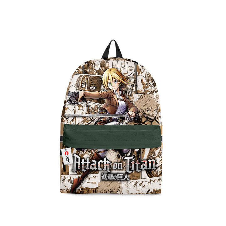 Krista Lenz Backpack Custom Attack on Titan Anime Bag Manga Style