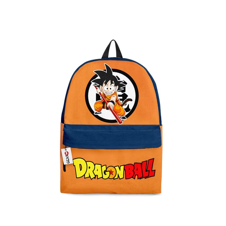 Goku Kid Backpack Custom Dragon Ball Anime Bag For Fans