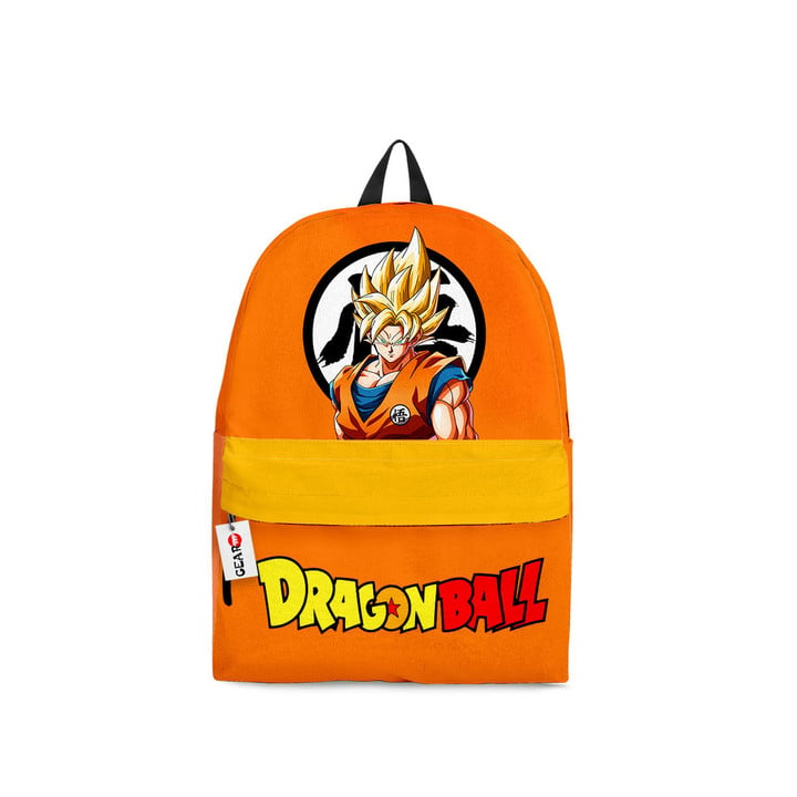 Goku Super Saiyan Backpack Custom Dragon Ball Anime Bag For Fans