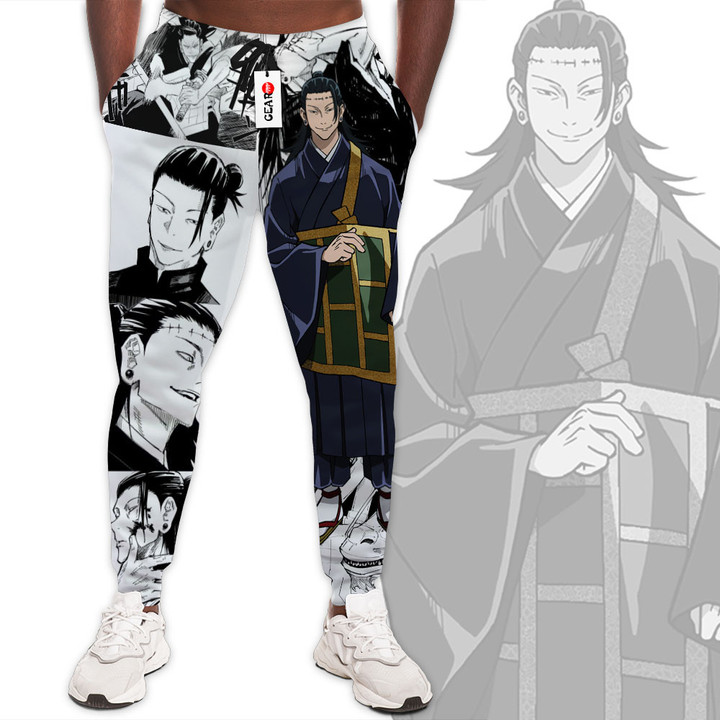 Suguru Geto Jogger Pants Jujutsu Kaisen Anime Sweatpants Custom Merch Manga Style