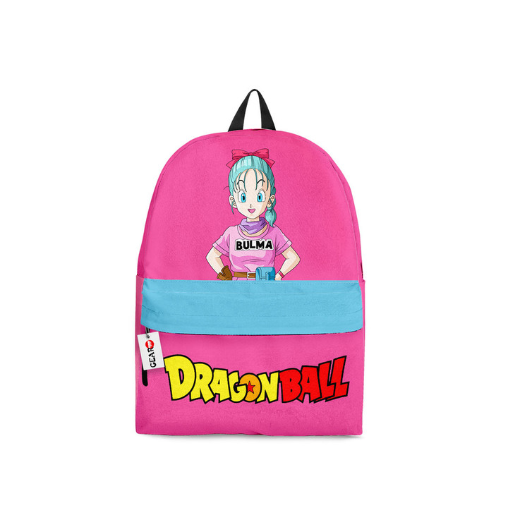 Bulma Backpack Custom Dragon Ball Anime Bag for Otaku
