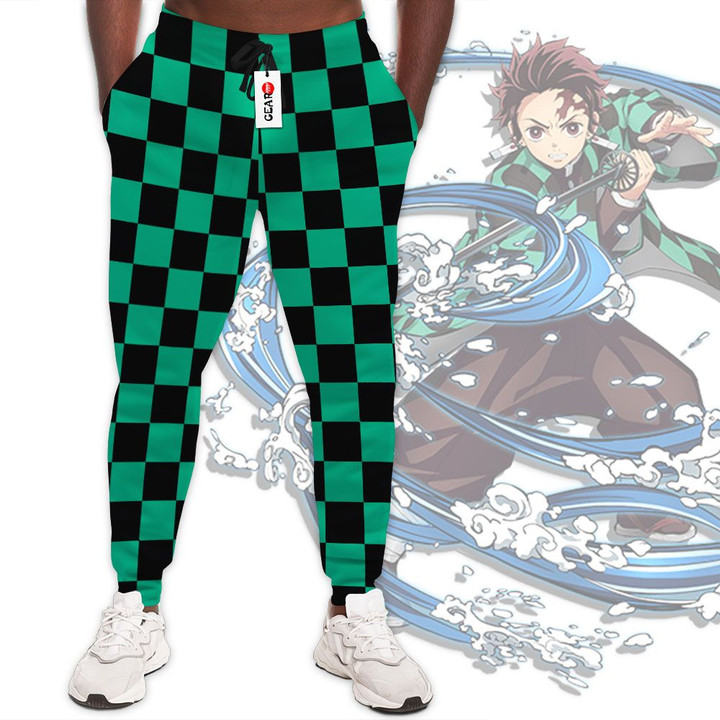Tanjiro Joggers Custom Uniform Kimetsu Anime Sweatpants