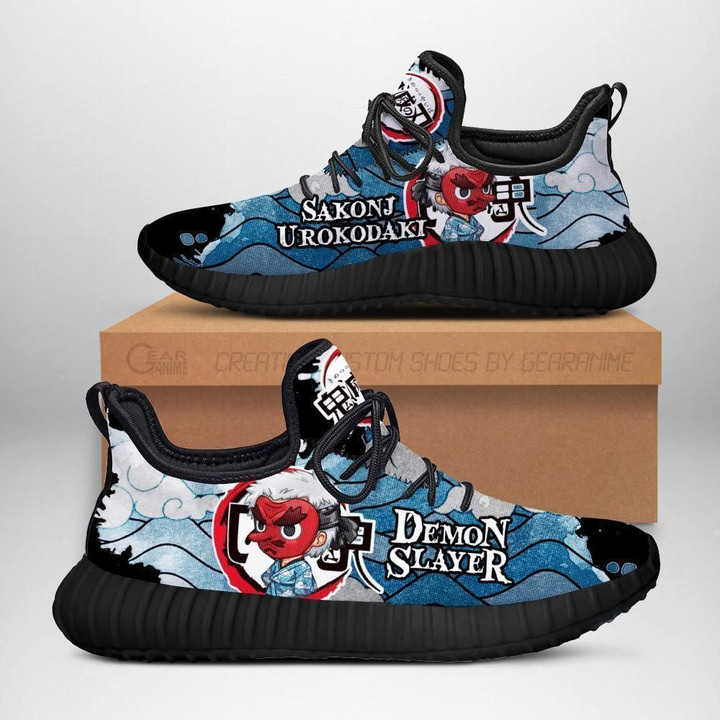 Sakonji Urokodaki Reze Shoes Demon Slayer Anime Sneakers Fan Gift Idea - 1 - GearAnime